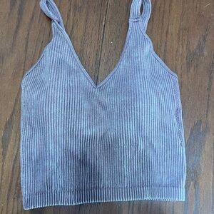 Wishlist Ribbed V-Neck Camisole